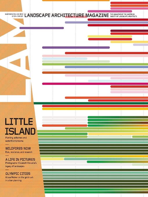 Title details for Landscape Architecture Magazine by American Society of Landscape Architects - Available